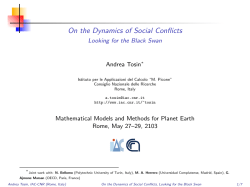 On the Dynamics of Social Conflicts