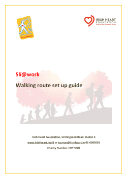 develop a route in my workplace