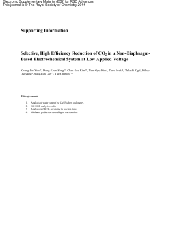 Based Electrochemical System at Low Appli