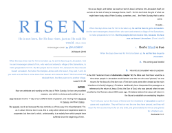 sermon notes - ParkwayHills