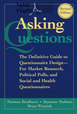 Asking Questions - The Definitive Guide To