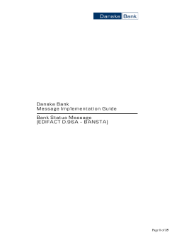 bansta - Danske Bank