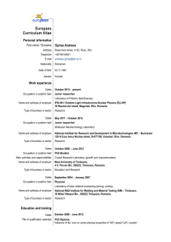 CV / Publications - ELI-NP