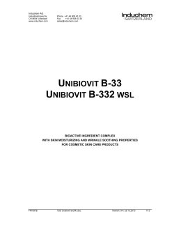 Unibiovit B-33 / B-332 wsl - In