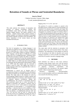 Full Paper - International Phonetic Association
