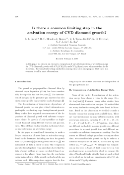 Is there a common limiting step in the activation energy of CVD