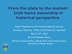 Prof Michelle Norris Presentation