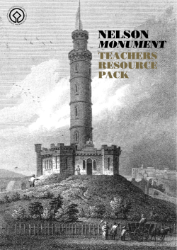 Nelson Monument Teachers` Pack