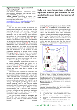 Facile and room temperature synthesis of highly red emittive gold