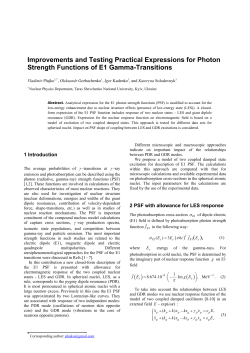 Improvements and Testing Practical Expressions for Photon