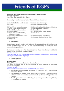 Friends of KGPS - Kew Green Preparatory School