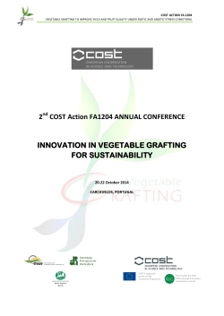2 COST Action FA1204 ANNUAL CONFERENCE
