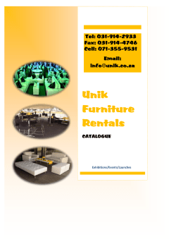 Unik Furniture Rentals
