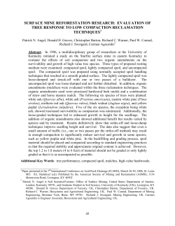 Reforestation of Surface Mines - International Mine Water Association