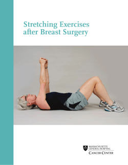 Stretching Exercises after Breast Surgery