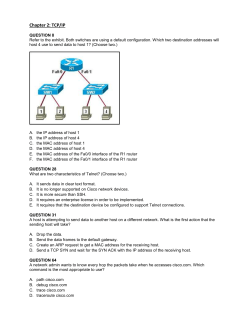 Chapter 2: TCP/IP - LAN/WAN Professional