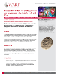 Bio-Based Production of Non-Straight