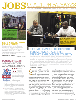Mar/Apr 2016 - DC Students Construction Trades Foundation