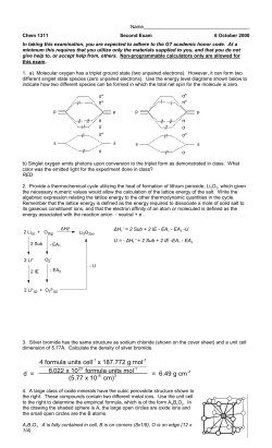 d = 4 formula units cell x 187.772 g mol x 10 formula units mol