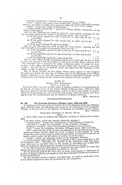 81 No. 108. The Irrigation Divisions (Villages) Laws, 1938
