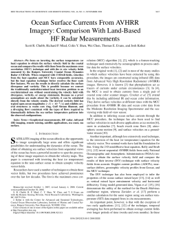 Comparison With Land-Based HF Radar