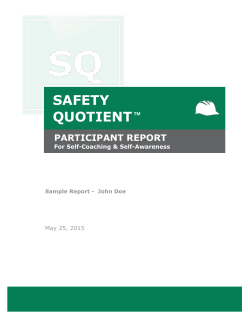 safety quotient