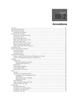 III-2 Annotations
