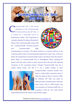 Common Wealth Day - Odisha Government Portal