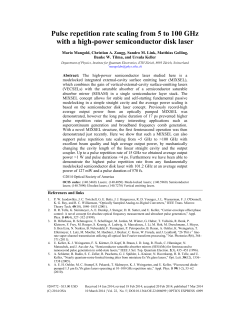 Pulse repetition rate scaling from 5 to 100 GHz with a high