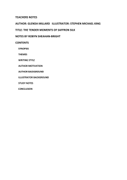 teachers notes author - HarperCollins Children`s Books