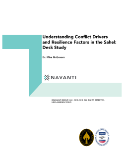 navanti - Sahel Research Group