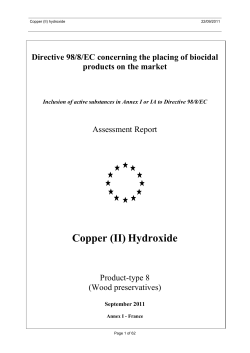 Copper (II) Hydroxide - CIRCABC