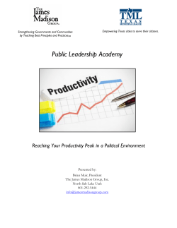 Public Leadership Academy