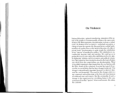 On Violence - planetarities