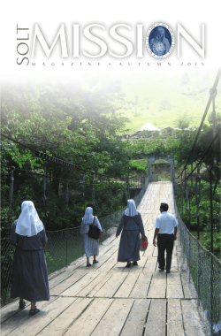 magazineutumn - Society of Our Lady of the Most Holy Trinity
