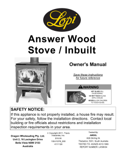 Lopi Answer Manual