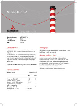 merquel® 52 - Calcium Bromides