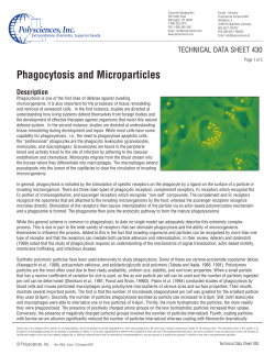 Phagocytosis and Microparticles