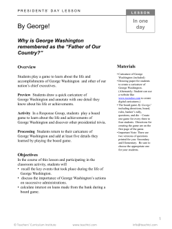 Presidents` Day Lesson