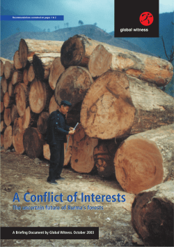 Part One - Global Witness