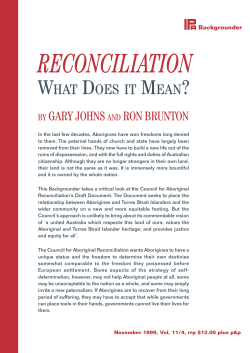 Reconciliation: What Does It Mean?