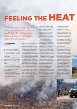 Feeling the heat on fire`s frontline