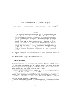 Power domination in product graphs&lowast;