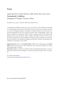 Transatlantic Caribbean - Dialogues of People - LaI FU