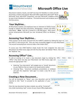 Microsoft Office Live