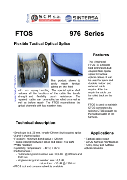 FTOS 976 FTOS 976 Series How to order