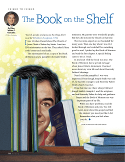 The Bookon the Shelf - The Church of Jesus Christ of Latter