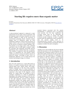 EPSC2015-5 - CO Meeting Organizer