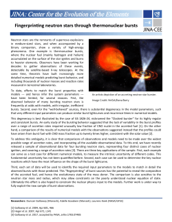 Fingerprinting Neutron Stars Through Thermonuclear Bursts