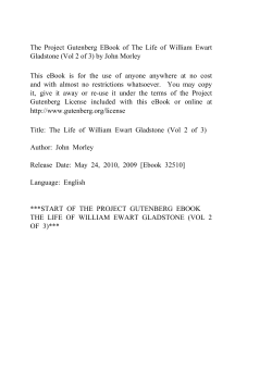 The Life of William Ewart Gladstone (Vol 2 of 3)